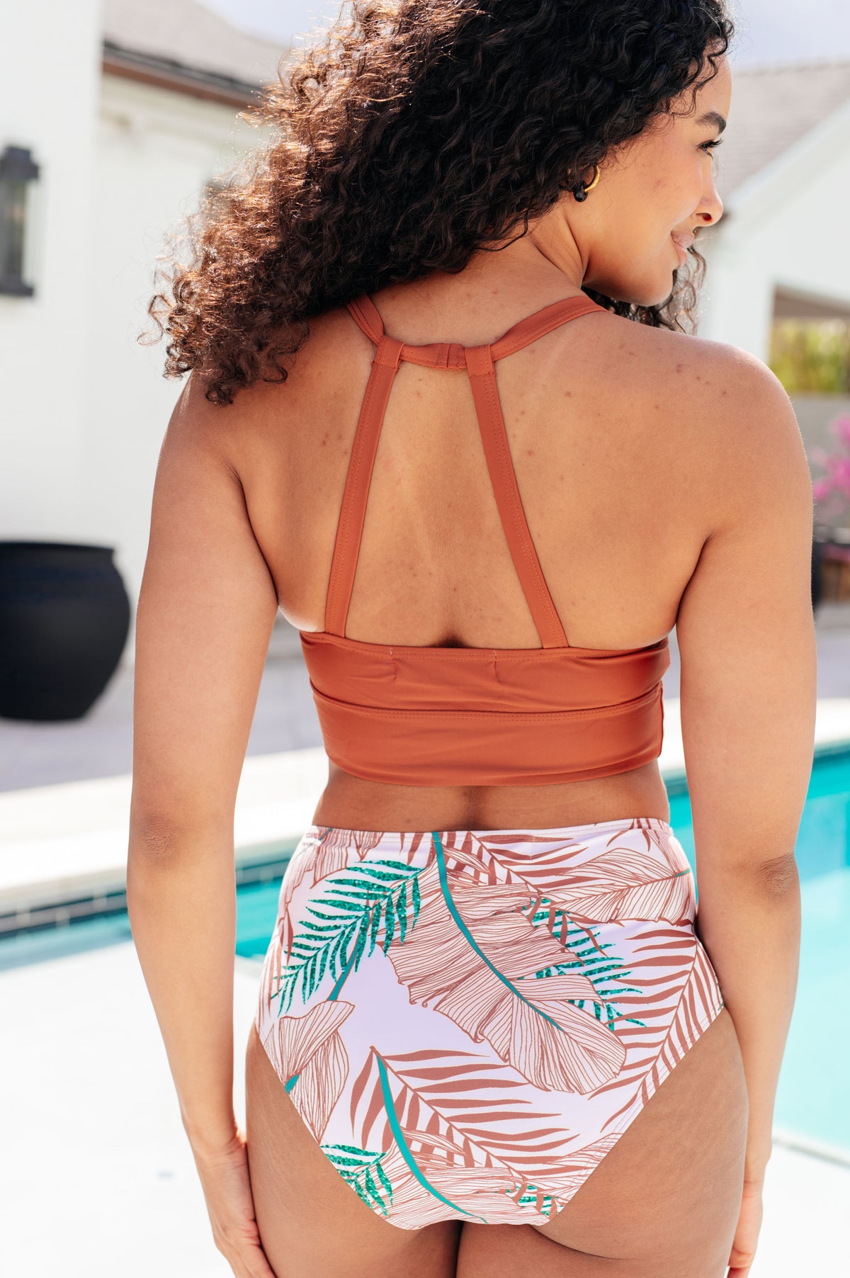 Tahiti Tropical Print Swim Bottoms - 3/10/2025