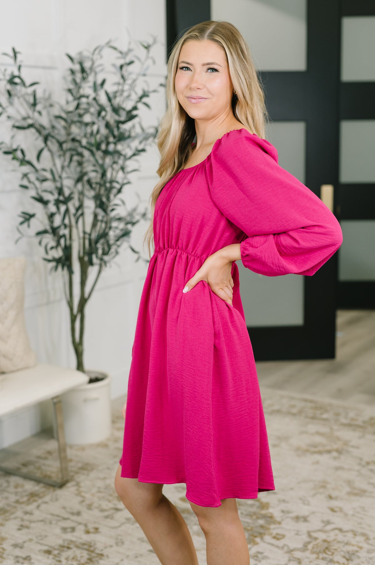 Take Me Out to Dinner Square Neck Dress - 8/25/2026