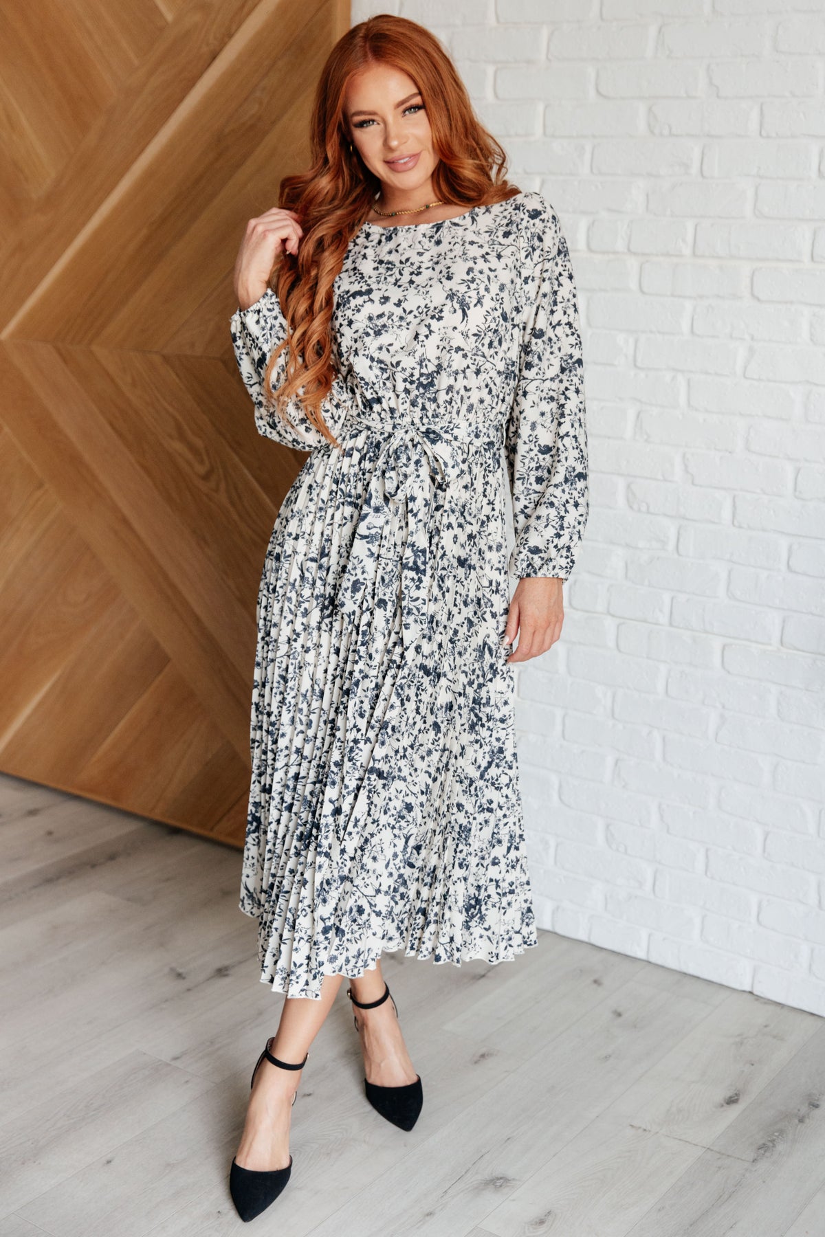 Tea Time Pleated Dress - 1/22/2026