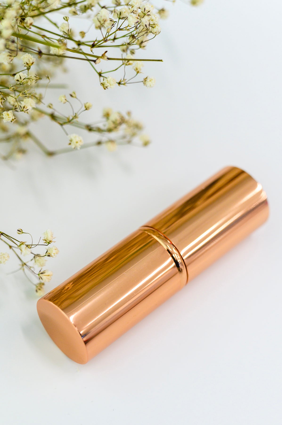 Rose Gold and Pink Telescopic Powder Brush - 6/12/2026