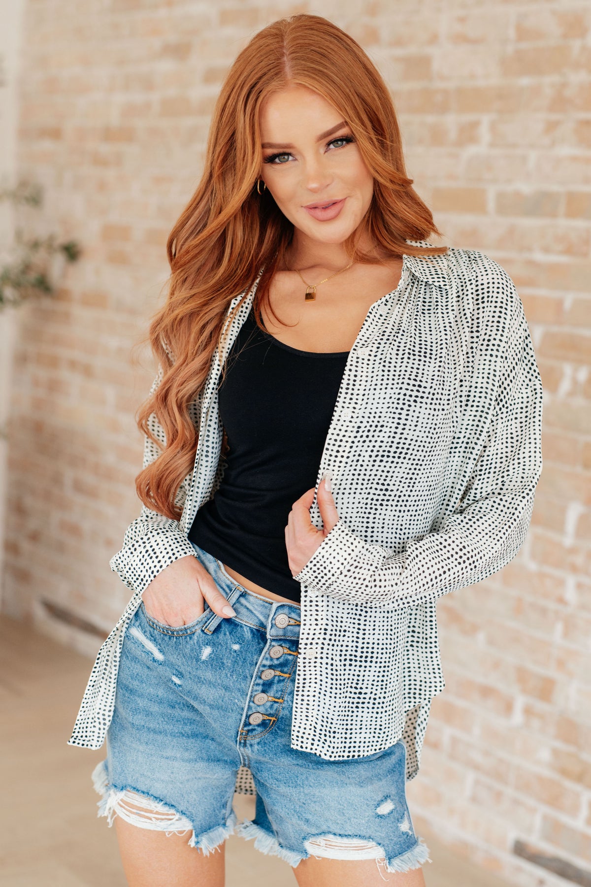 Terms of Endearment Dolman Sleeve Button Up - 9/8/2025