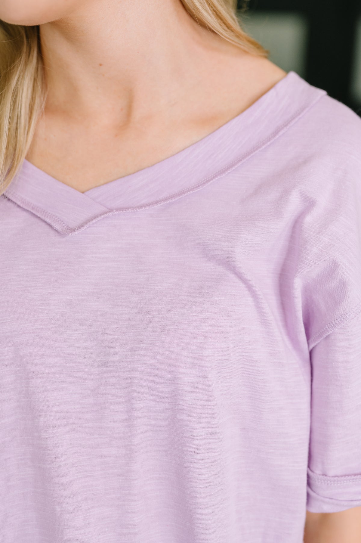 Thanks To You Relaxed Tee in Lilac - 6/2/2026
