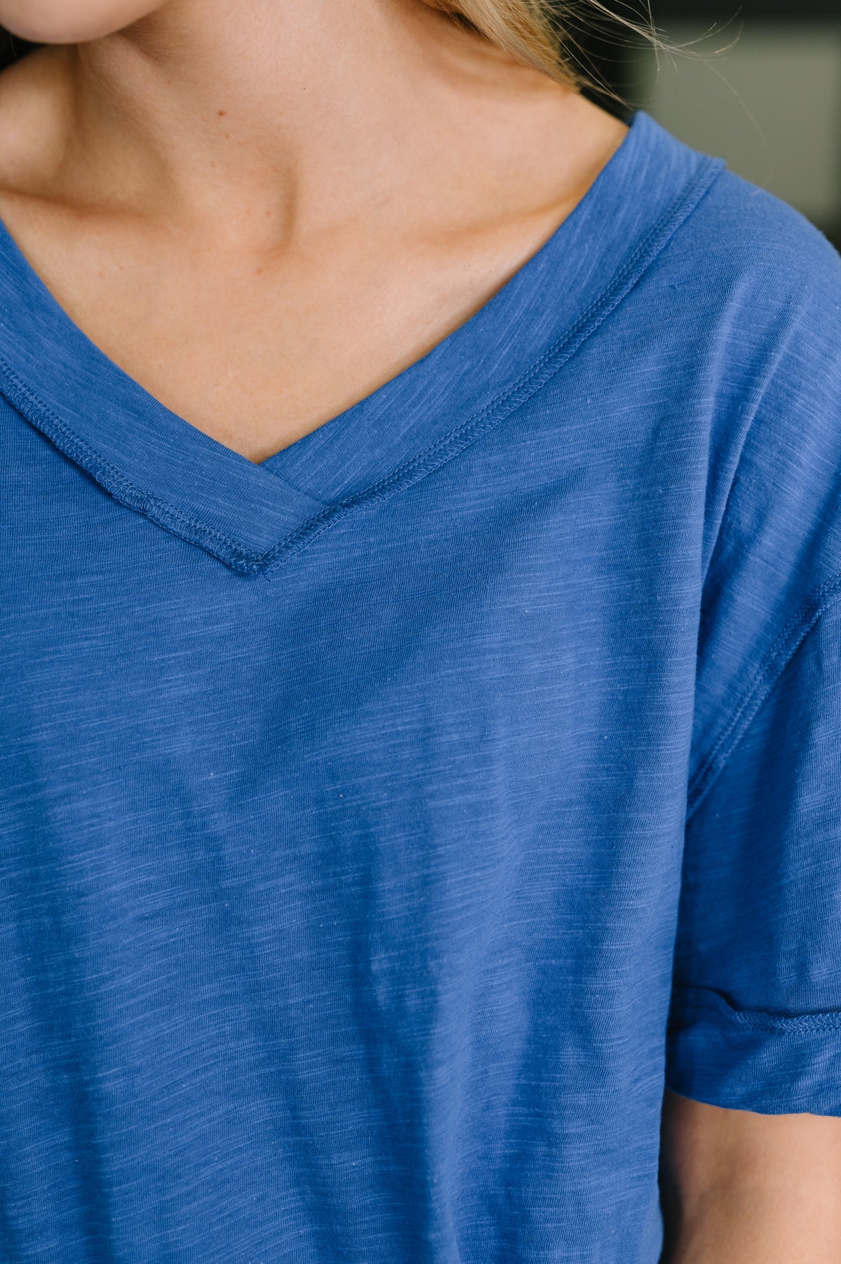 Thanks To You Relaxed Tee in Royal Blue - 6/2/2026
