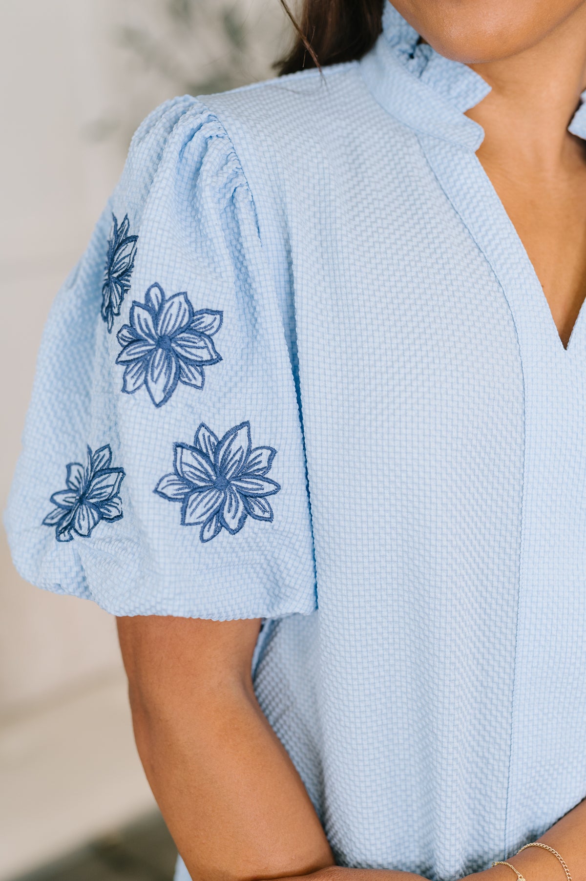 That Easy Notch Neck Blouse - 7/24/2026