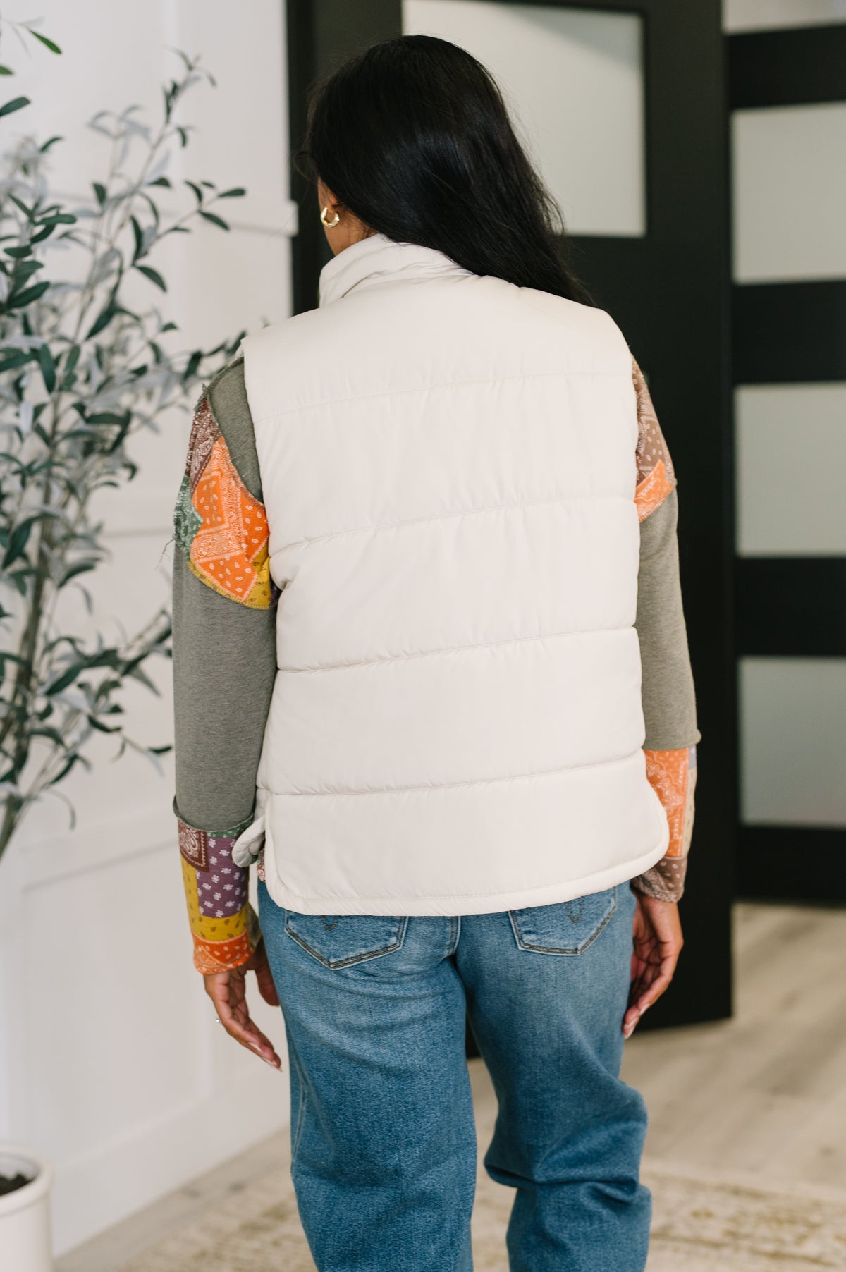 That's What I'm Talkin' About Puffer Vest in Sand Beige - 10/15/2025
