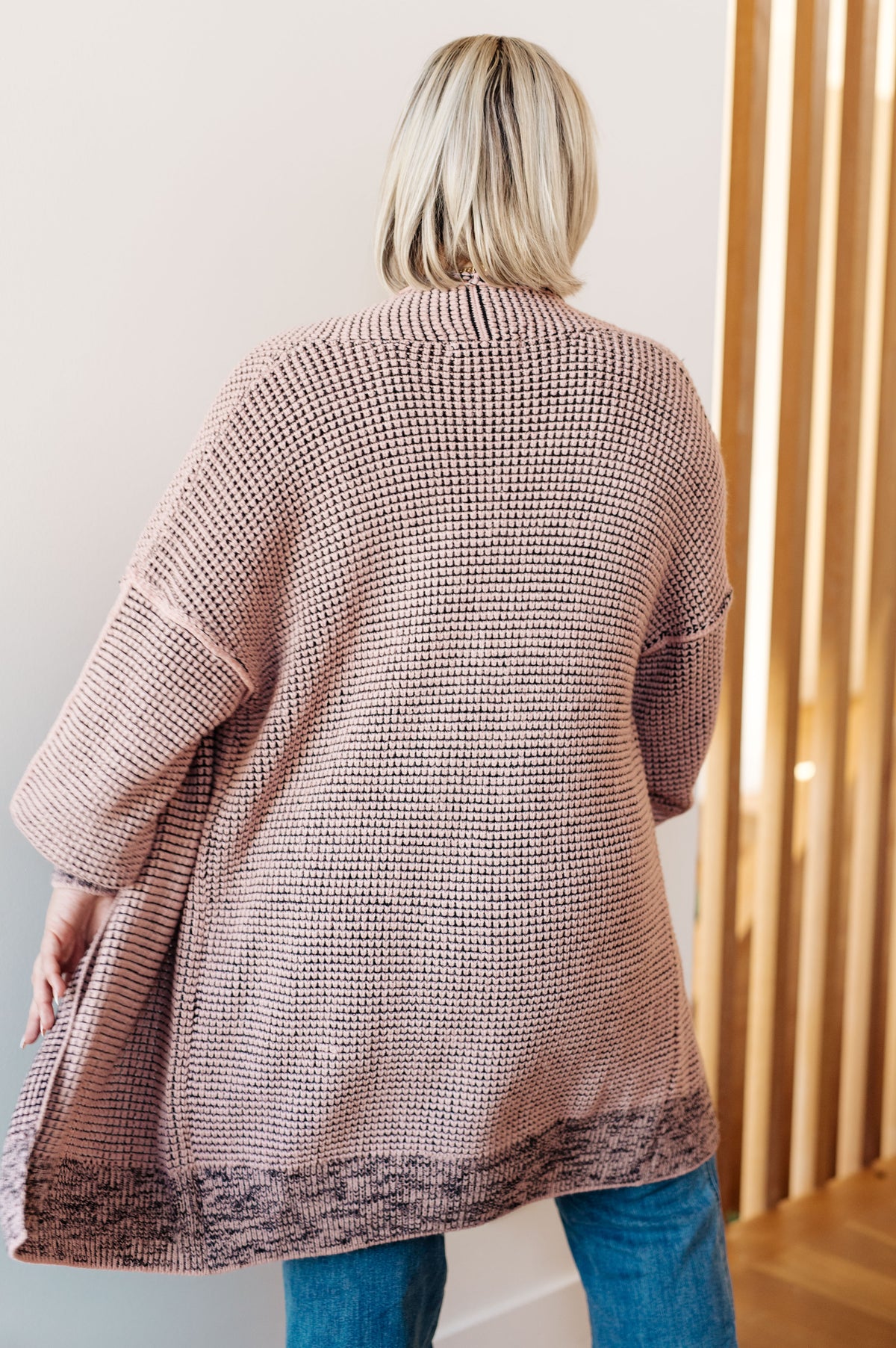 The Way It Was Cardigan in Mauve - 9/9/2025