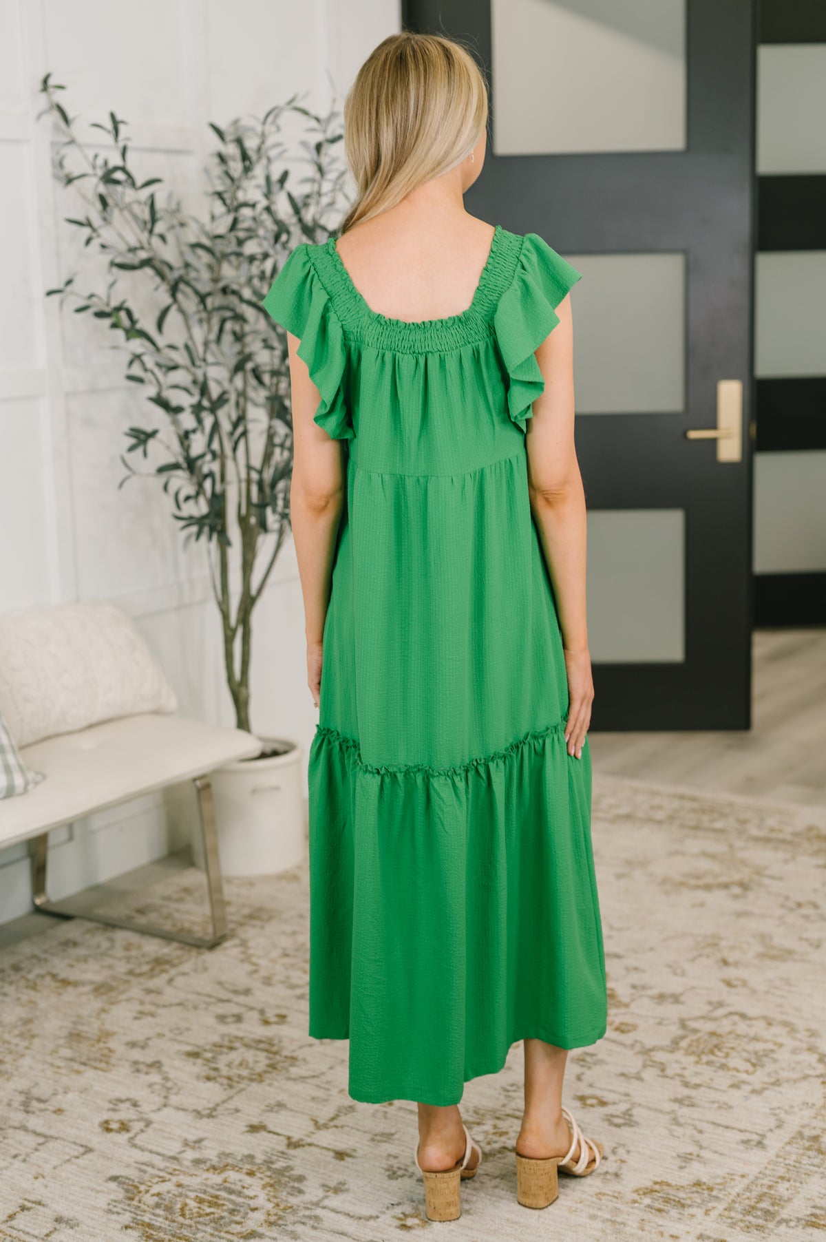 The Way We Were Square Neck Midi Dress - 6/16/2026