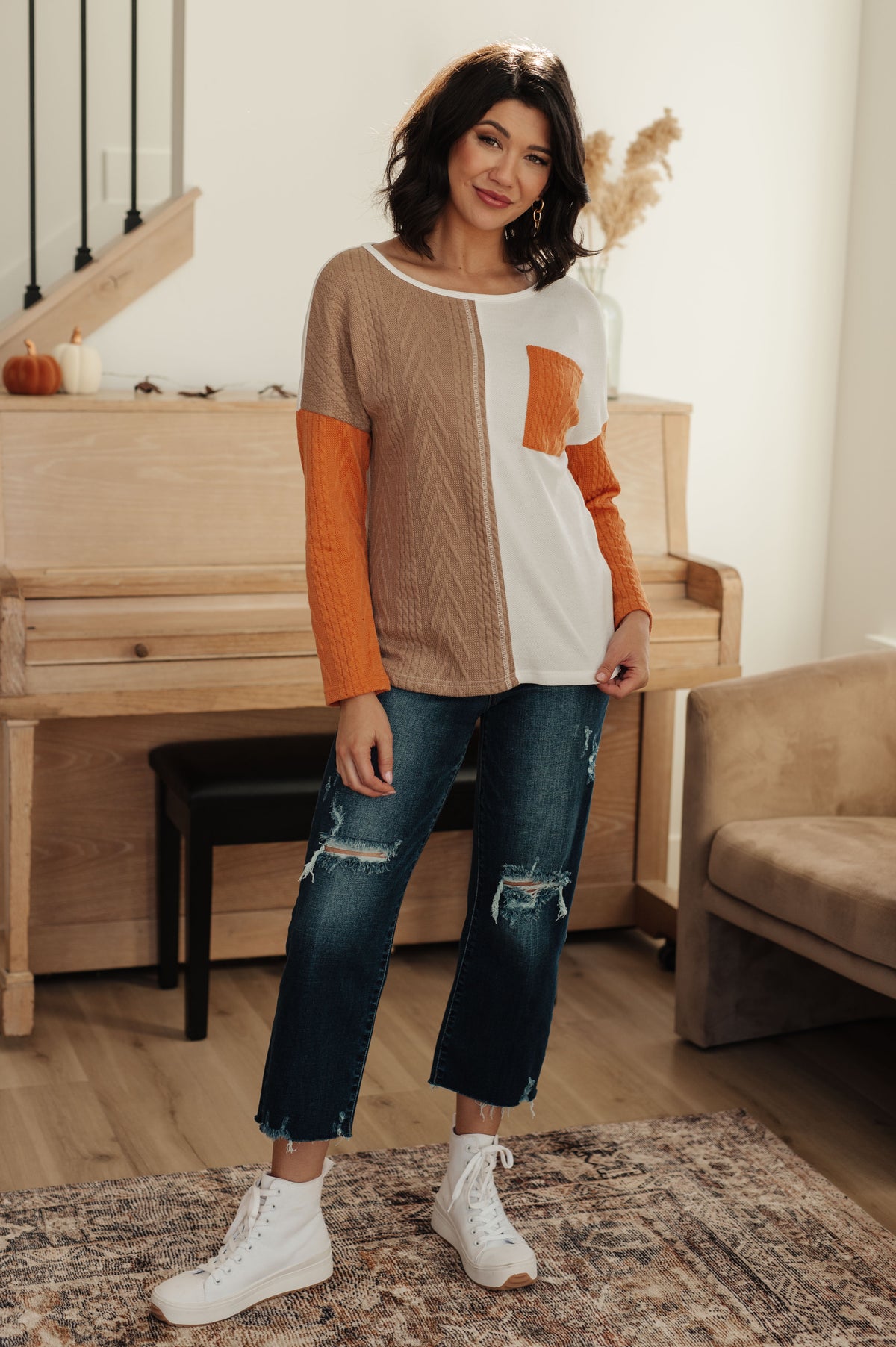 This, That, And The Other Colorblock Top - 9/18/2025