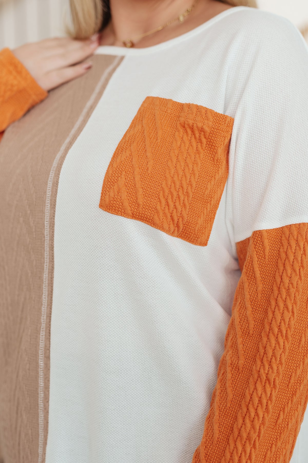 This, That, And The Other Colorblock Top - 9/18/2025