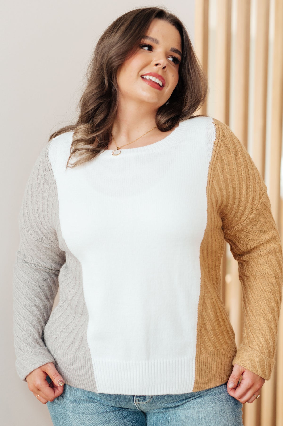 This, That, and the Other Color Block Sweater - 10/18/2024