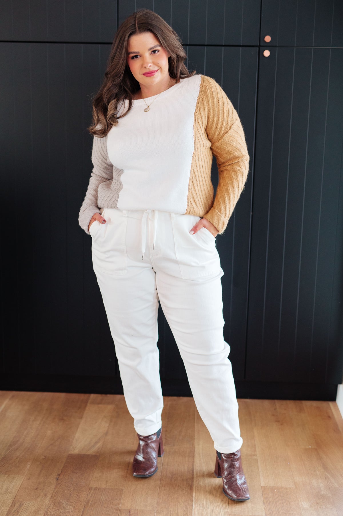 This, That, and the Other Color Block Sweater - 10/18/2024
