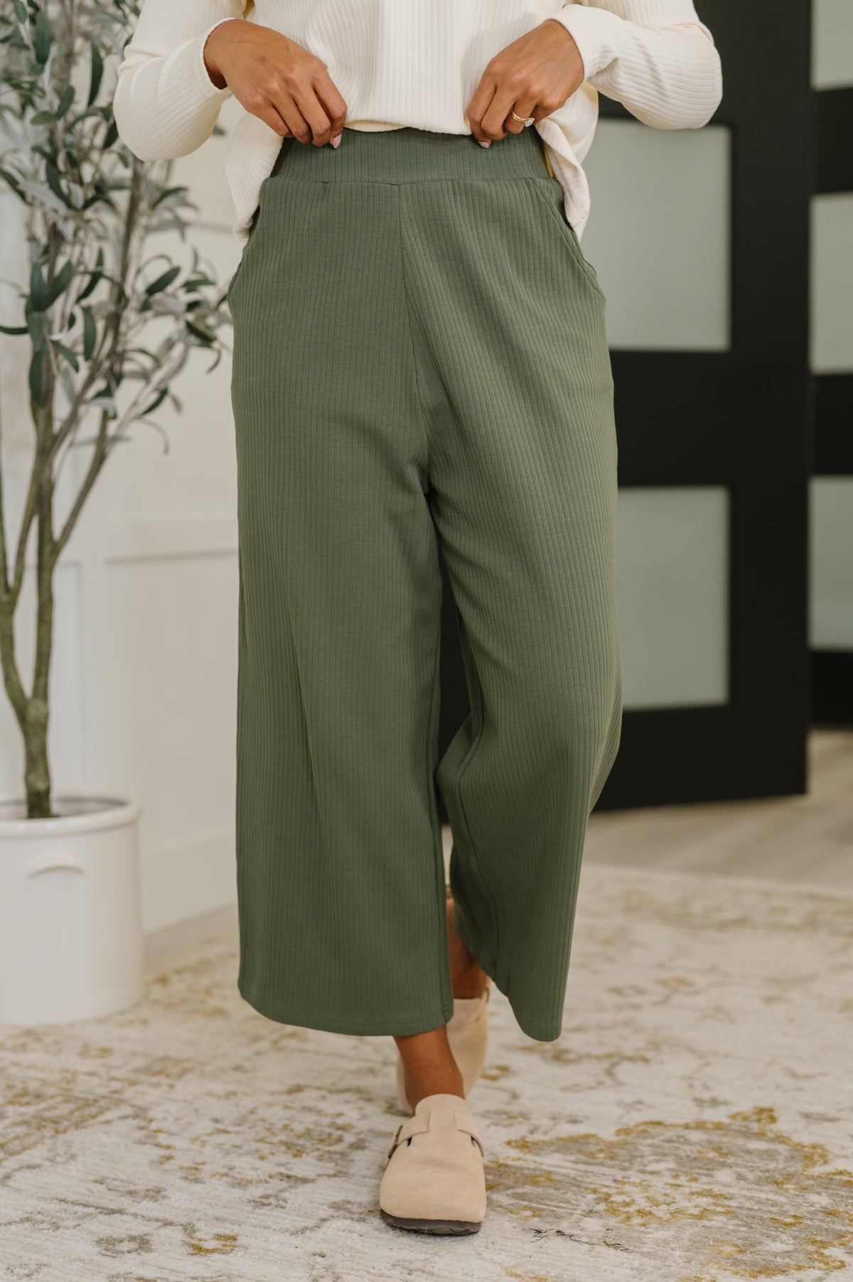 Thyme Culottes in Dusty Pine - 9/12/2025