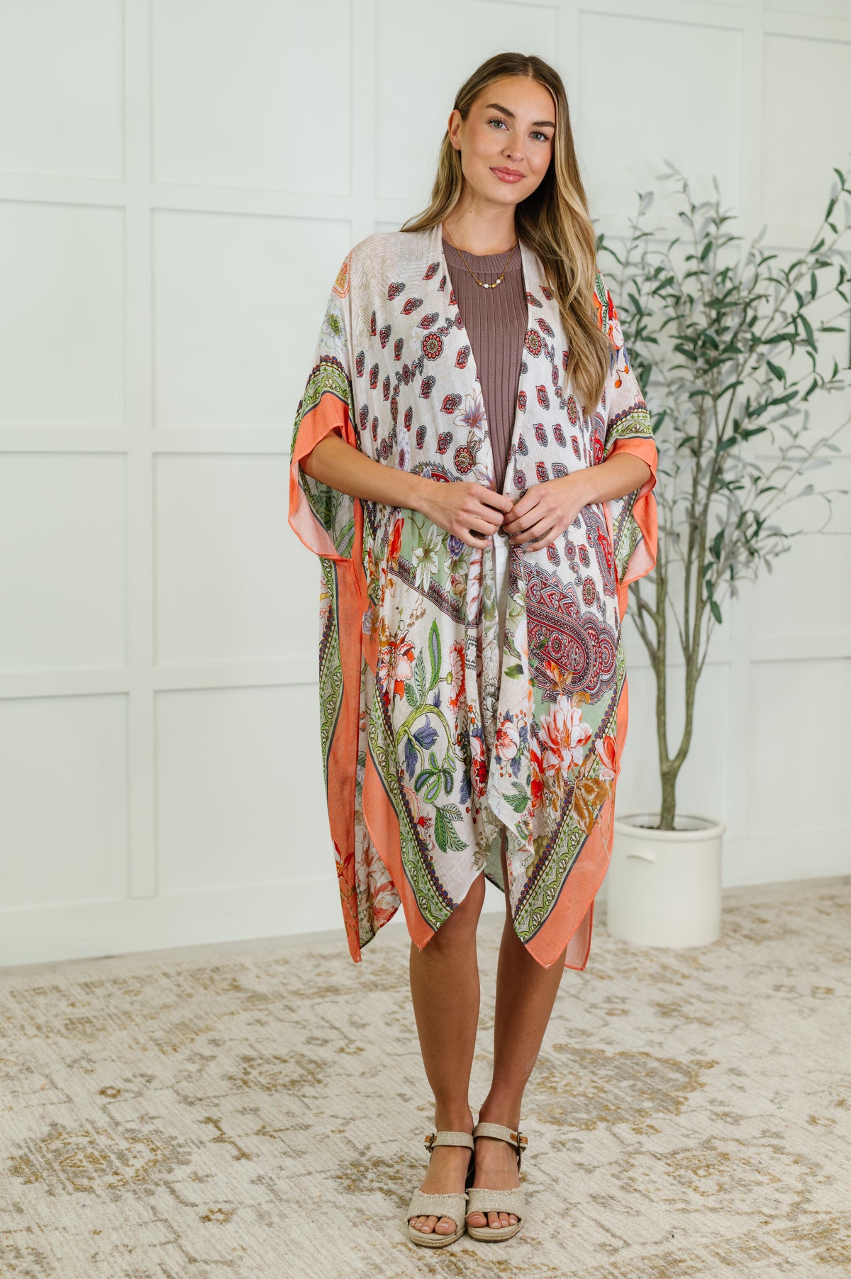 Tide to Me Open Front Kimono - 5/16/2025