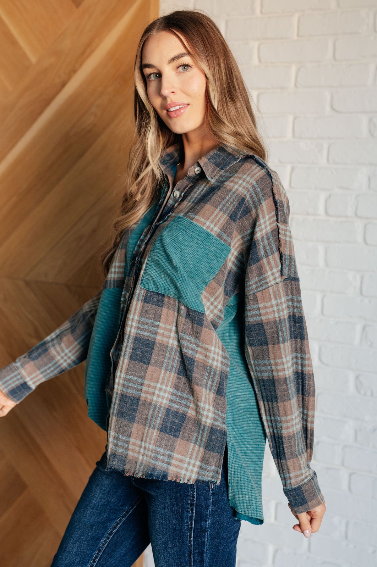 Tied for Time Thermal Plaid Button Up - 11/14/2024