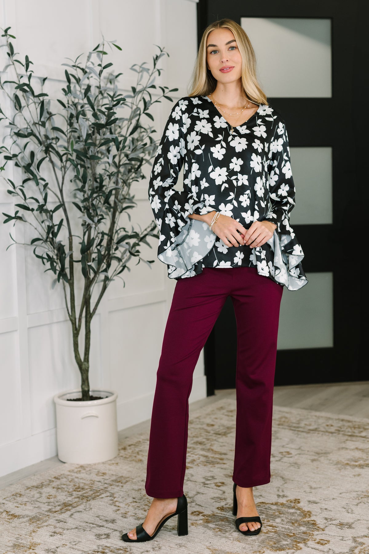 Time and Time Again Floral Blouse - 10/10/2025