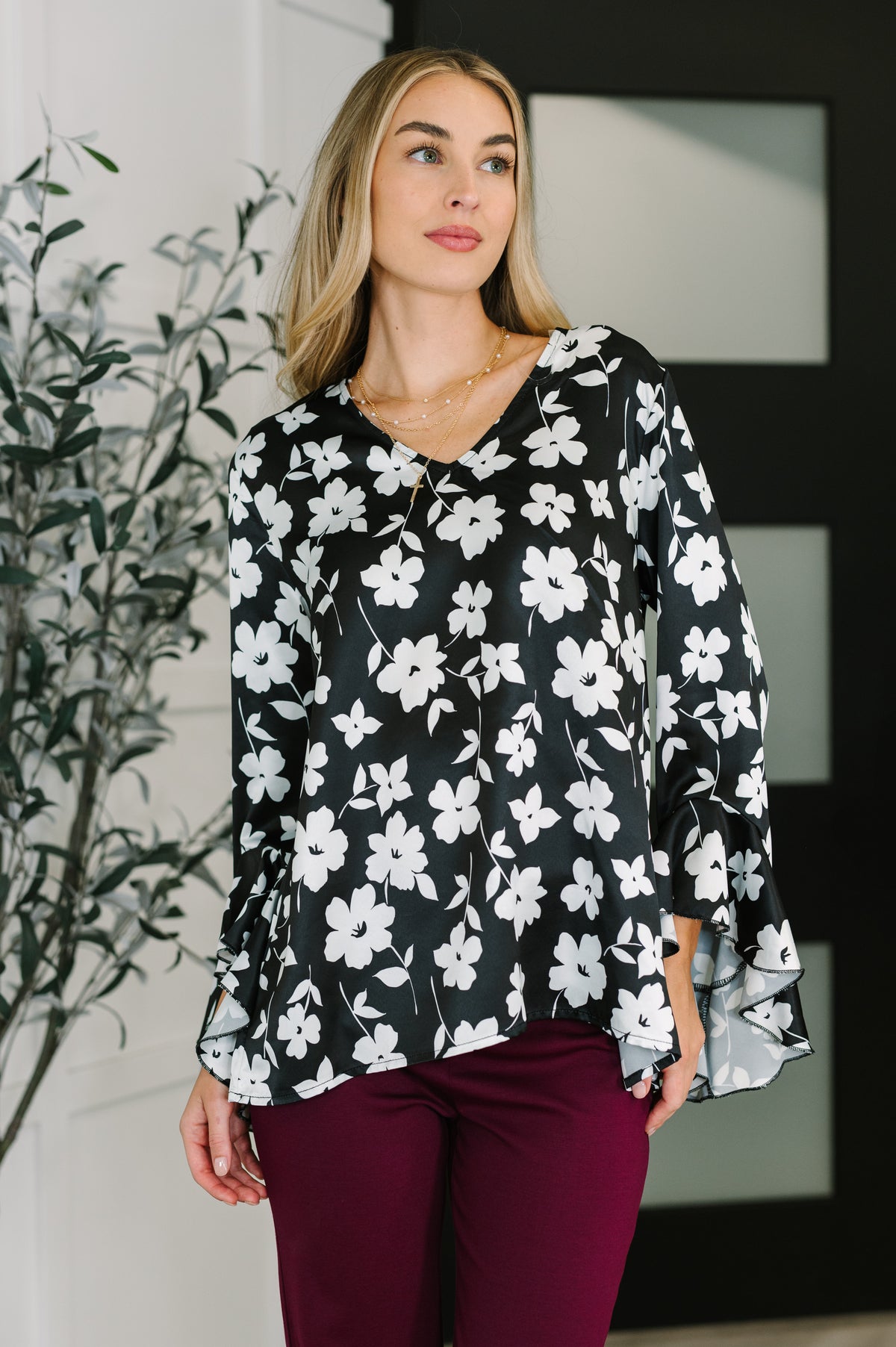Time and Time Again Floral Blouse - 10/10/2025