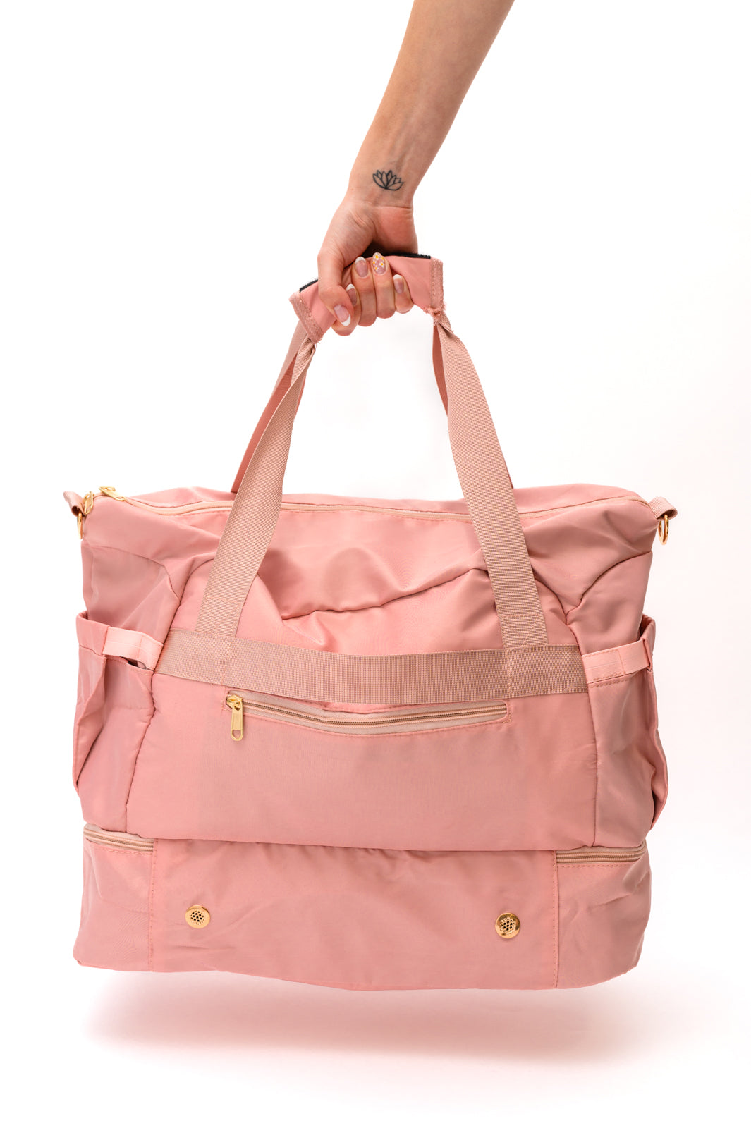 Travel Bestie Duffel in Pink - 7/31/2023