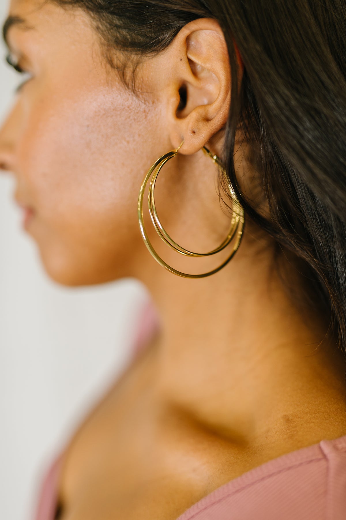 Two's a Party Double Hoop Earrings - 8/4/2026