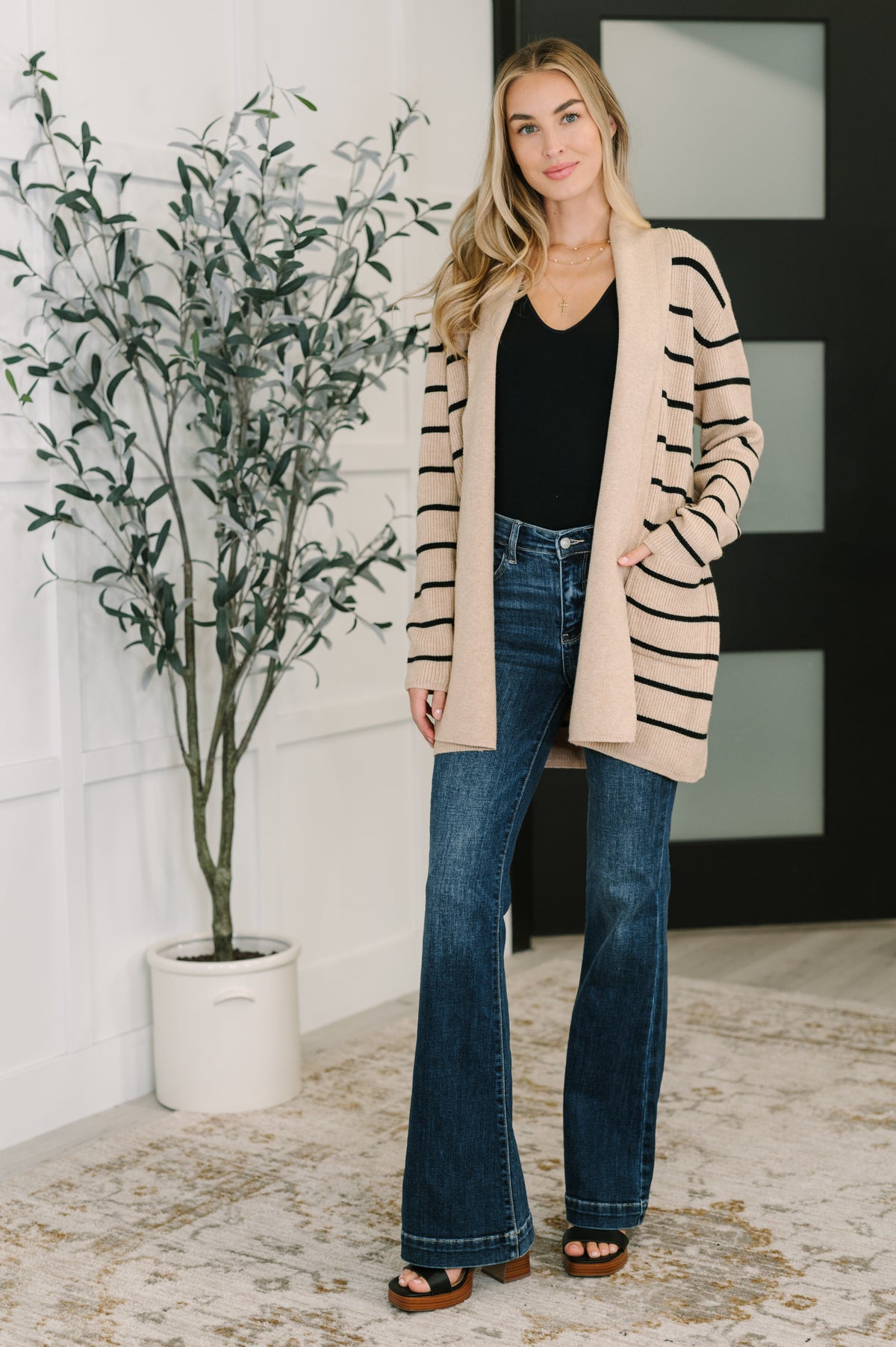 Under Wraps Striped Cardigan - 10/9/2025