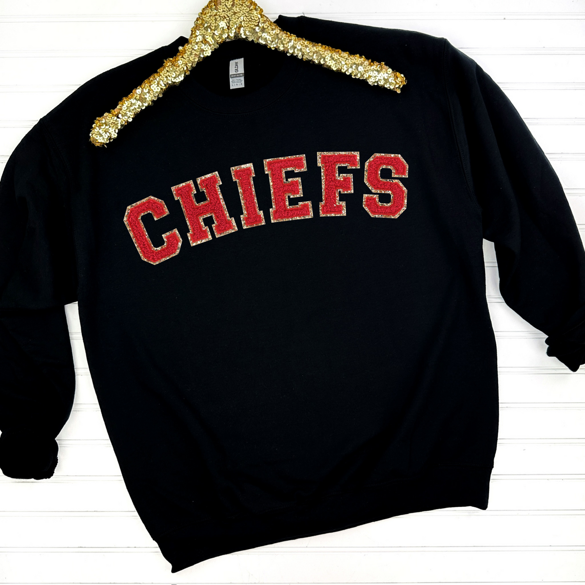 Game Day Patch Sweatshirt - Chiefs - RTS