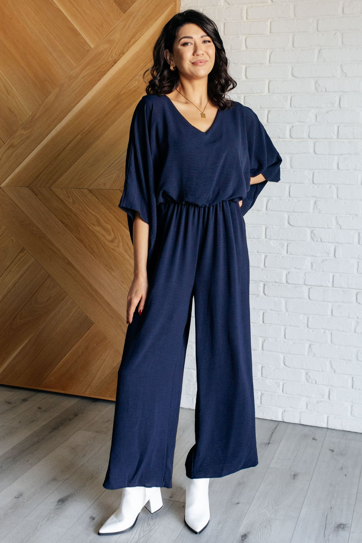 Up to Something Wide Leg Jumpsuit - 10/15/2024