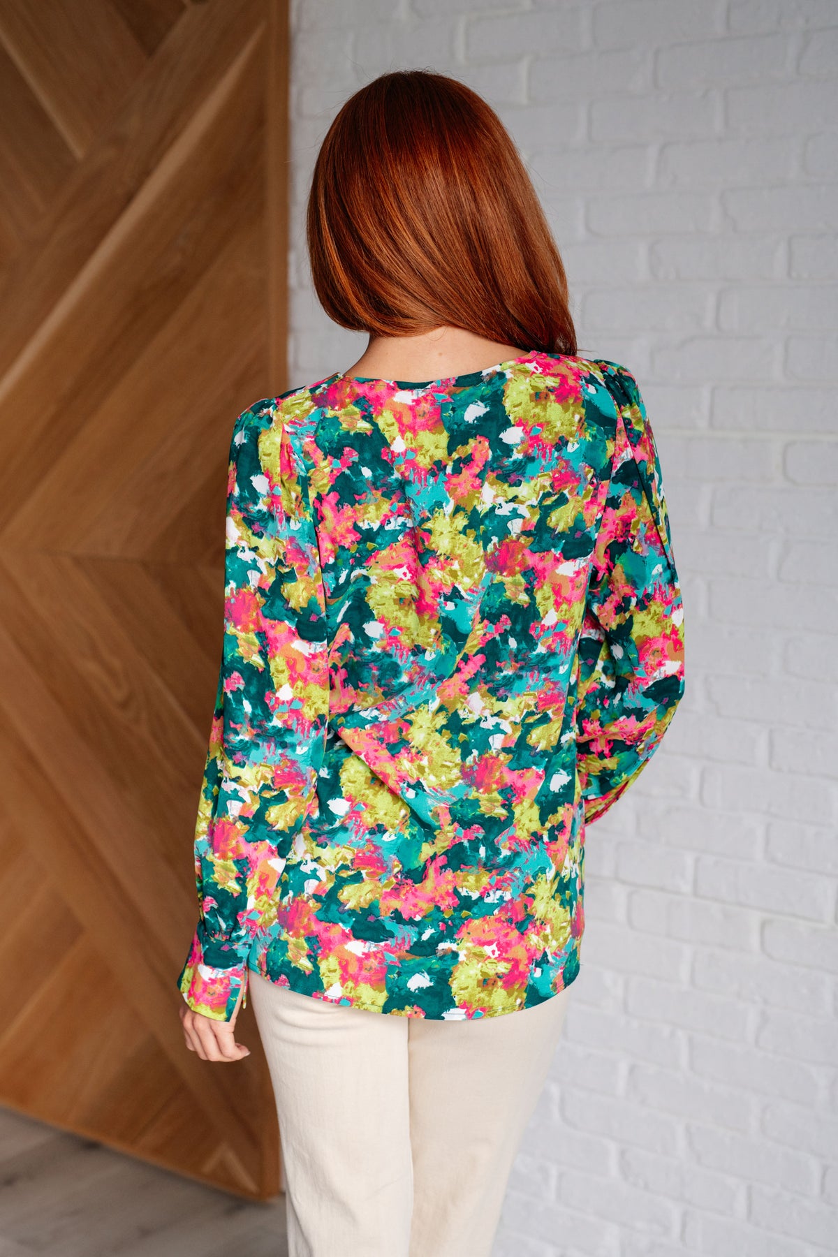 Vantage Point V-Neck Blouse - 10/9/2025