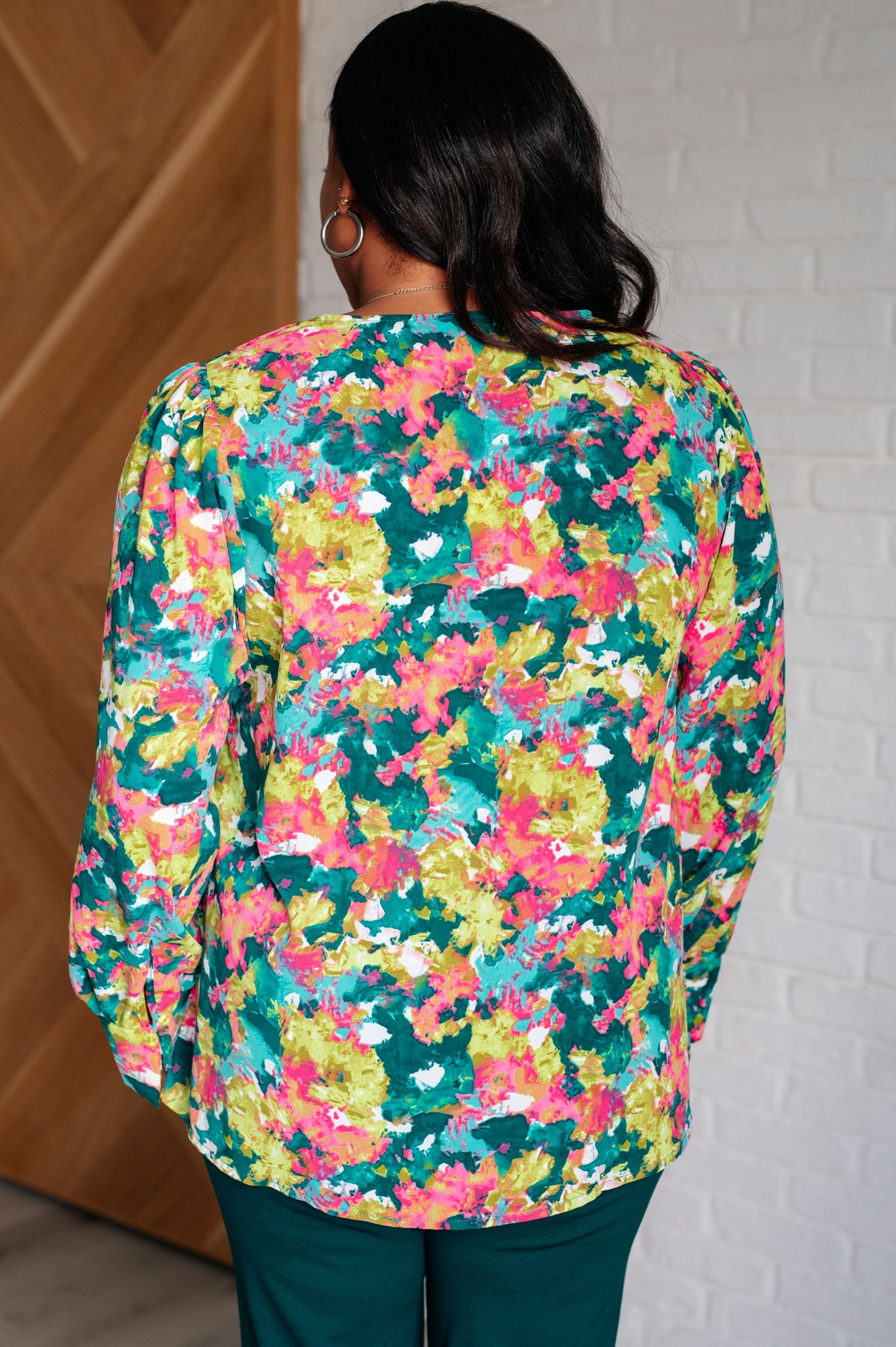 Vantage Point V-Neck Blouse - 10/9/2025