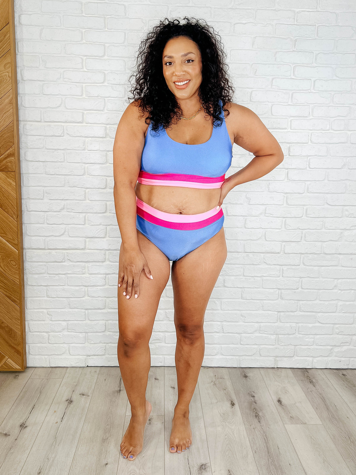 Venice Color Block Swim Top - 3/11/2025