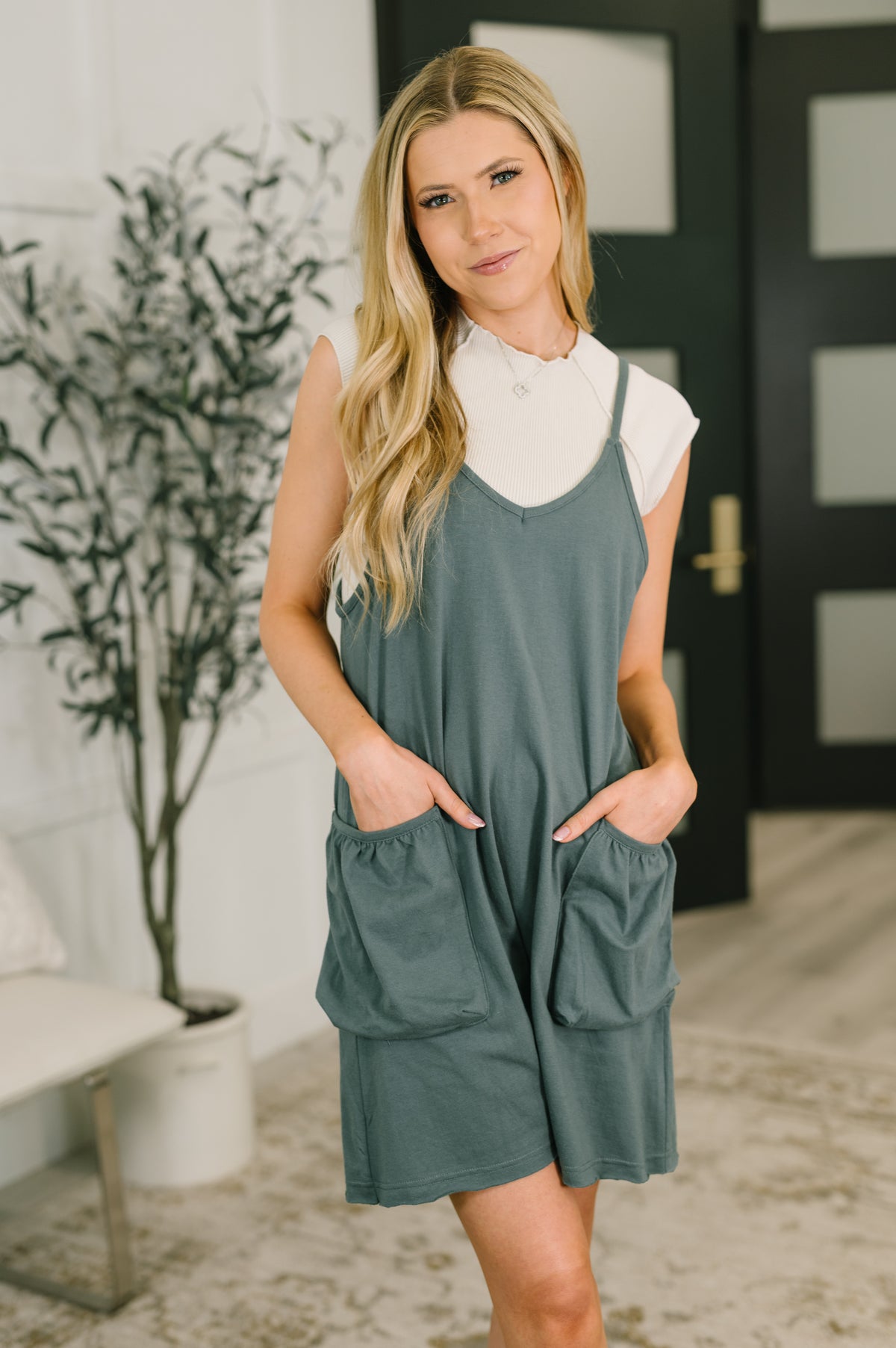 Venture Forth Spaghetti Strap Romper - 4/28/2026 NEW