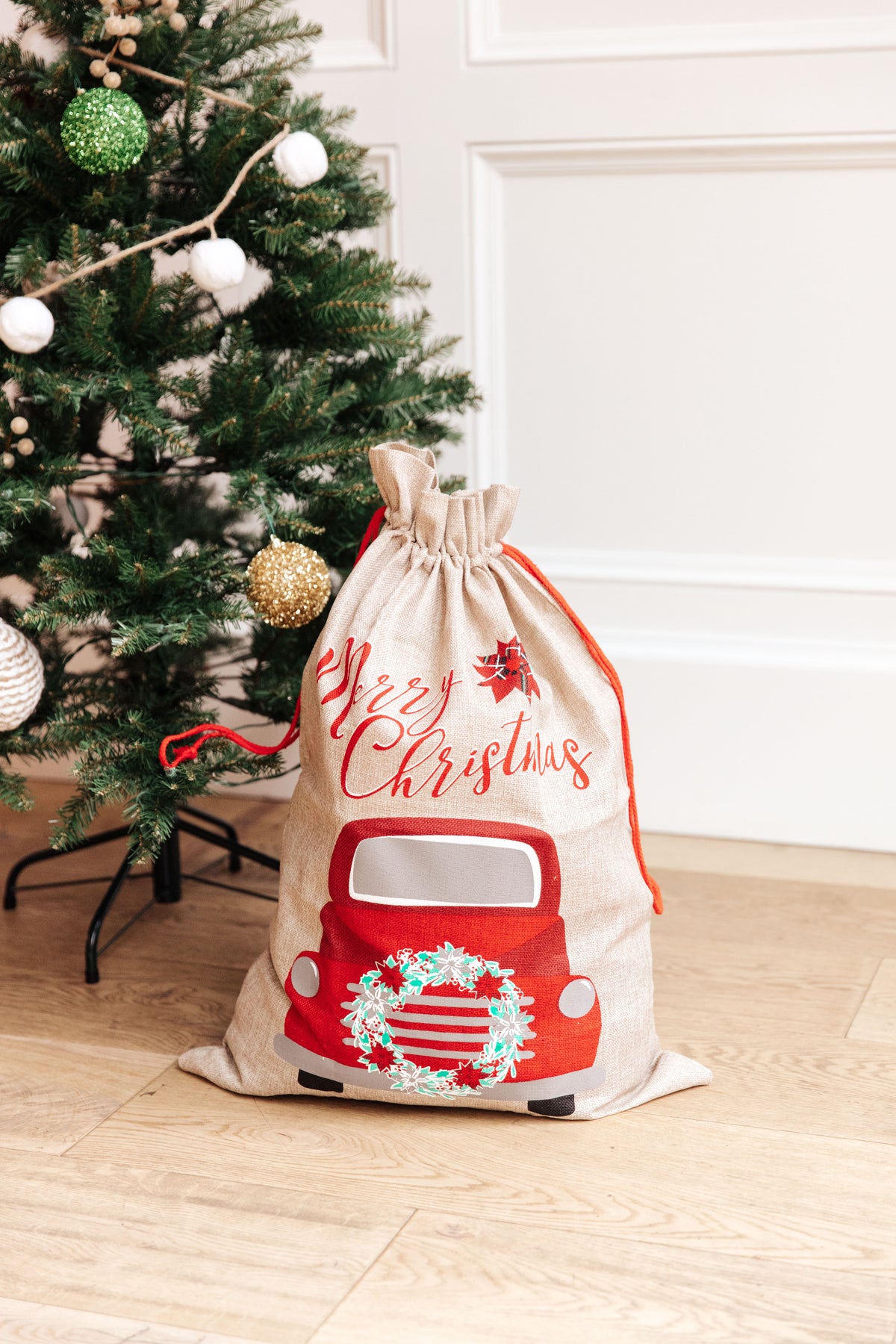 Vintage Car Santa Sack - 11/22/2023