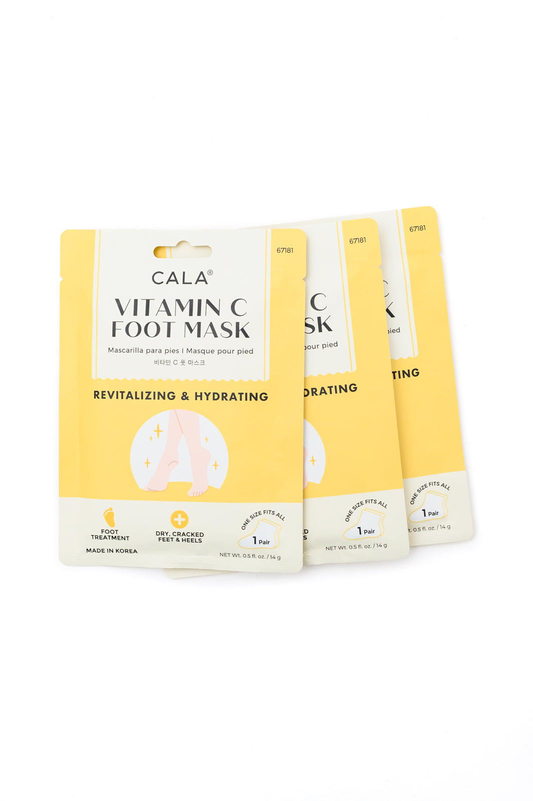 Vitamin C Foot Mask - 7/10/2023