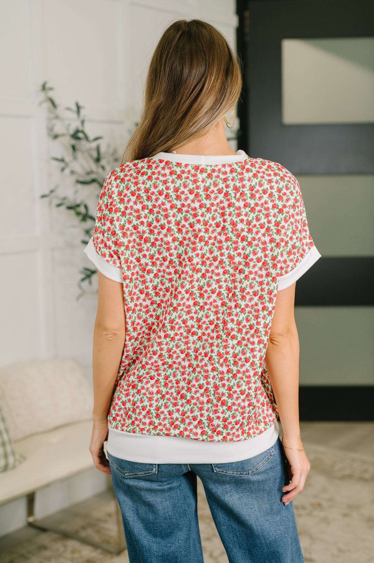 Vivid Memories Relaxed Top in Tomato Red - 5/15/2026 NEW