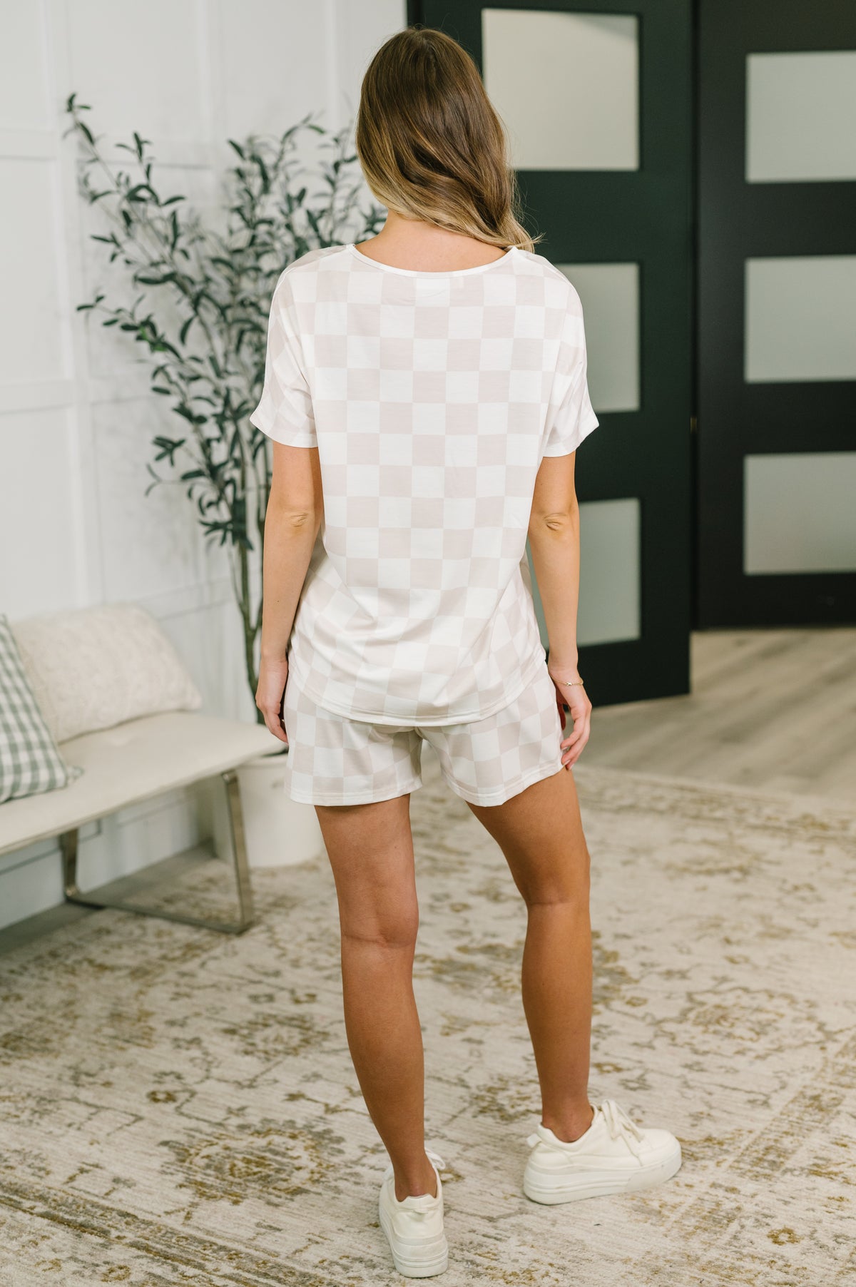 Waiting There for You Checkered Top and Bottom Set - 6/9/2026