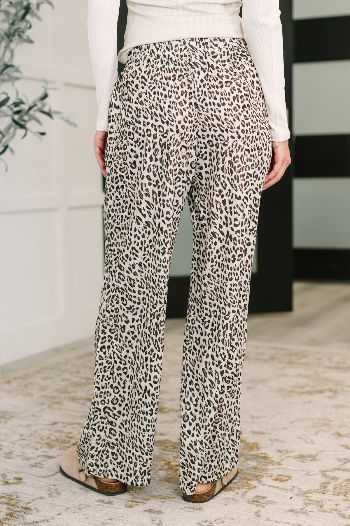 Wander Wild Leopard Drawstring Pants - 10/7/2025