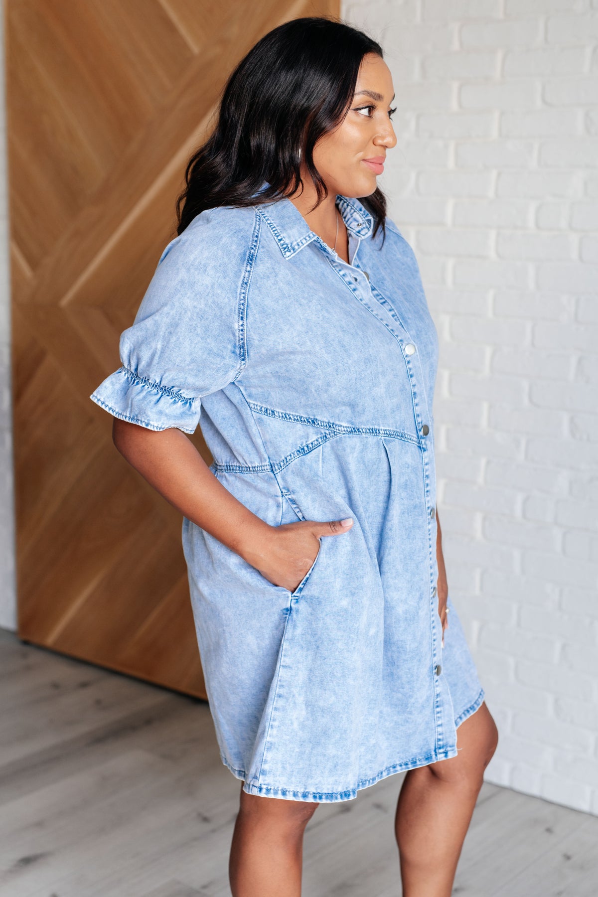 Westward Movement Denim Shirtdress - 9/10/2024