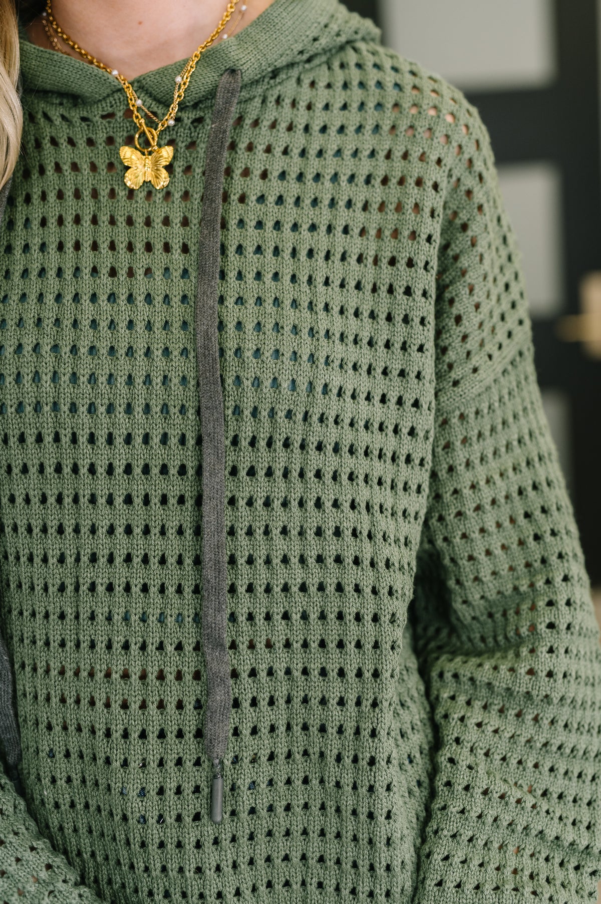 What a Catch Open Weave Pullover - 10/28/2025