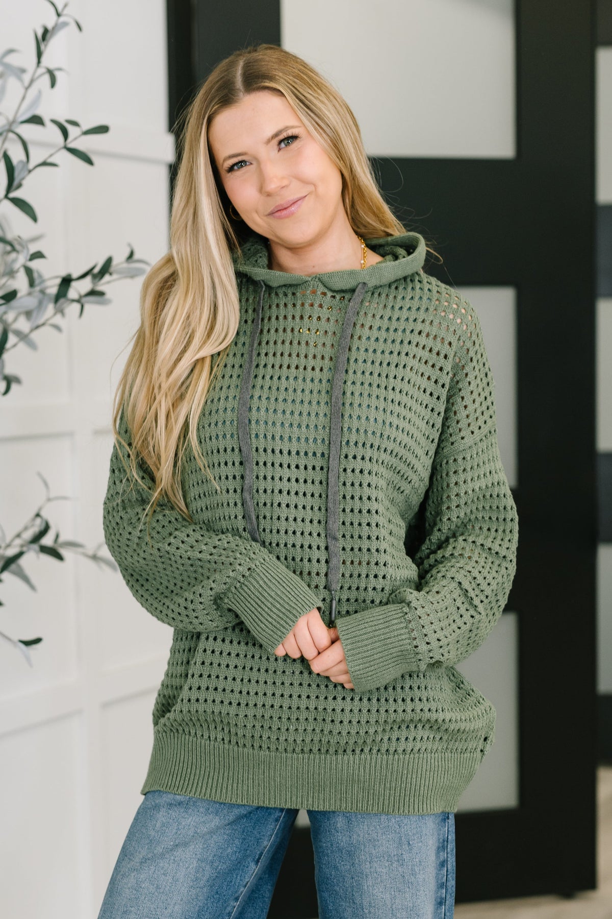 What a Catch Open Weave Pullover - 10/28/2025