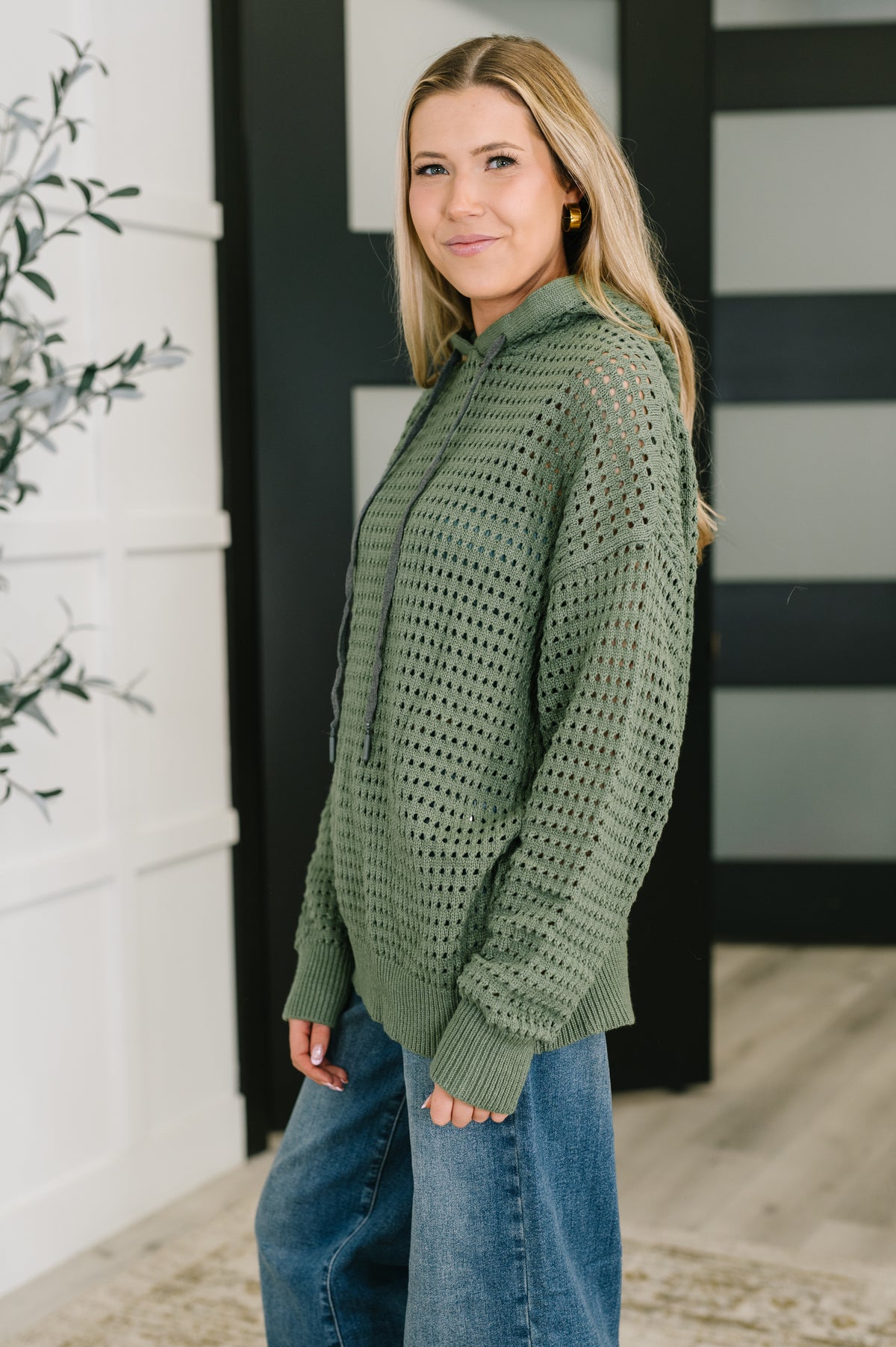 What a Catch Open Weave Pullover - 10/28/2025