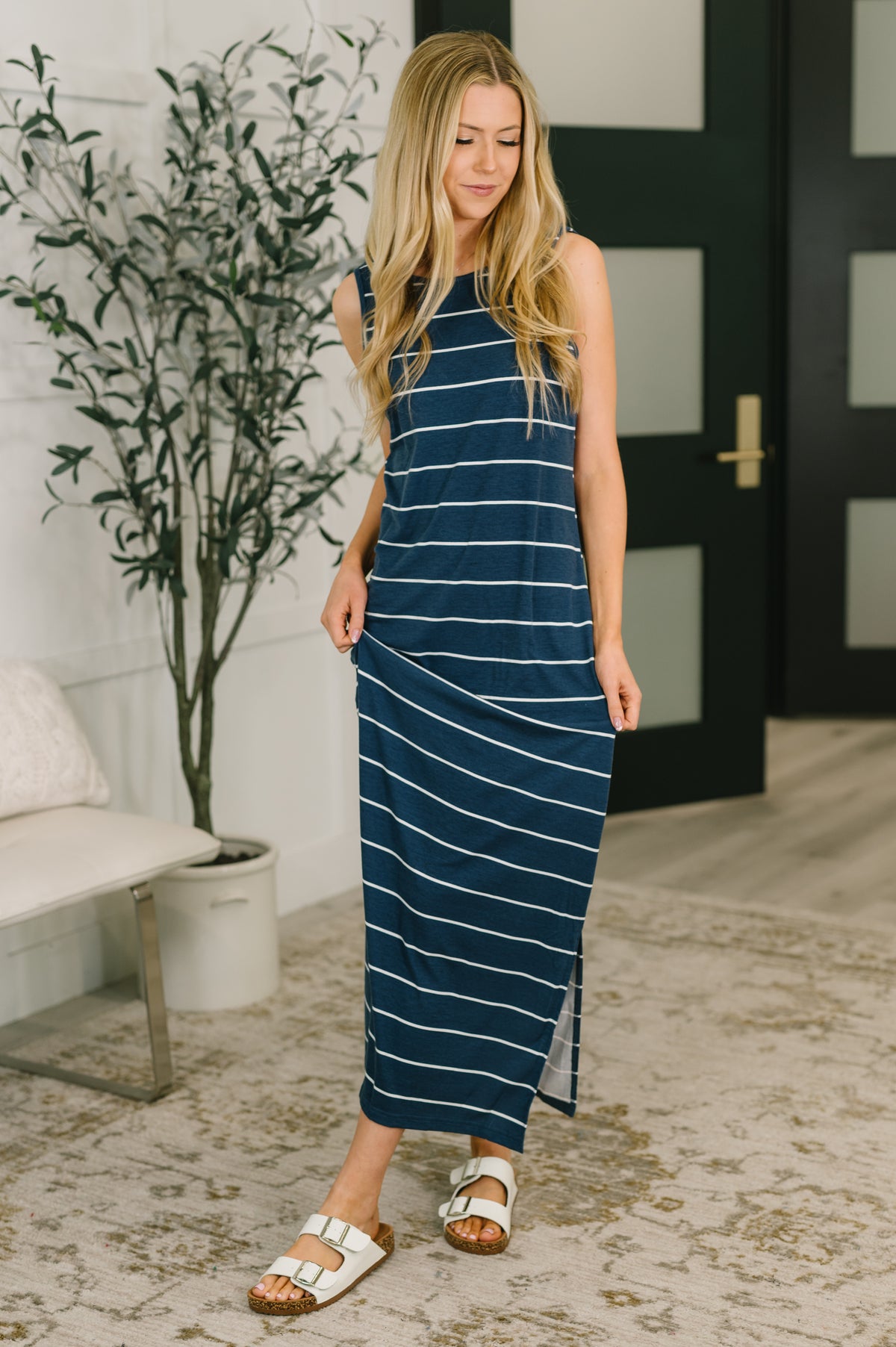 What a View Striped Sleeveless Maxi - 5/1/2026