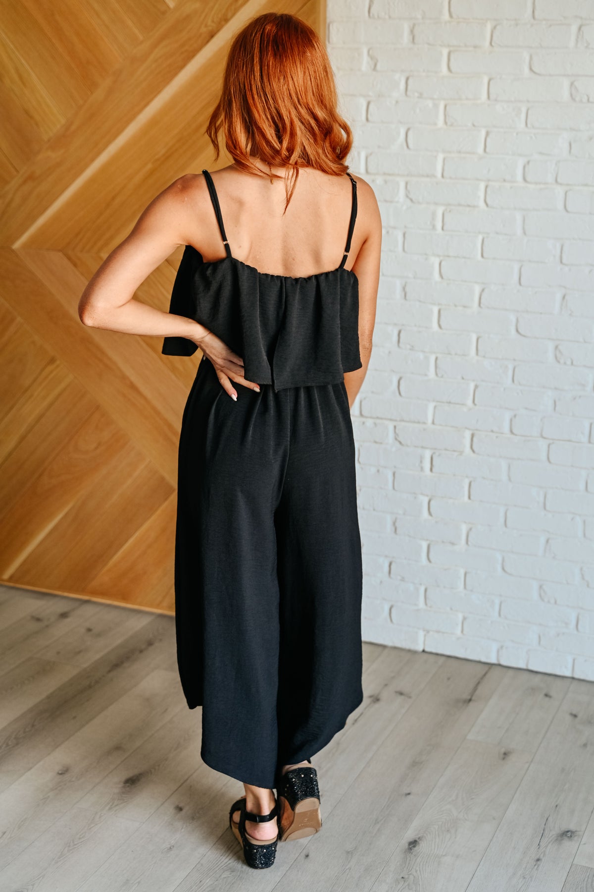 When All is Said and Done Spaghetti Strap Jumpsuit - 8/13/2024