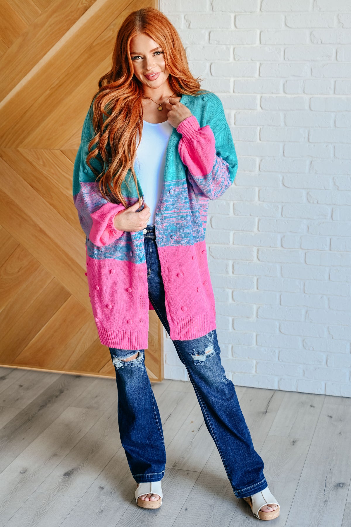 When We're Grooving Open Front Cardigan - 10/27/2025