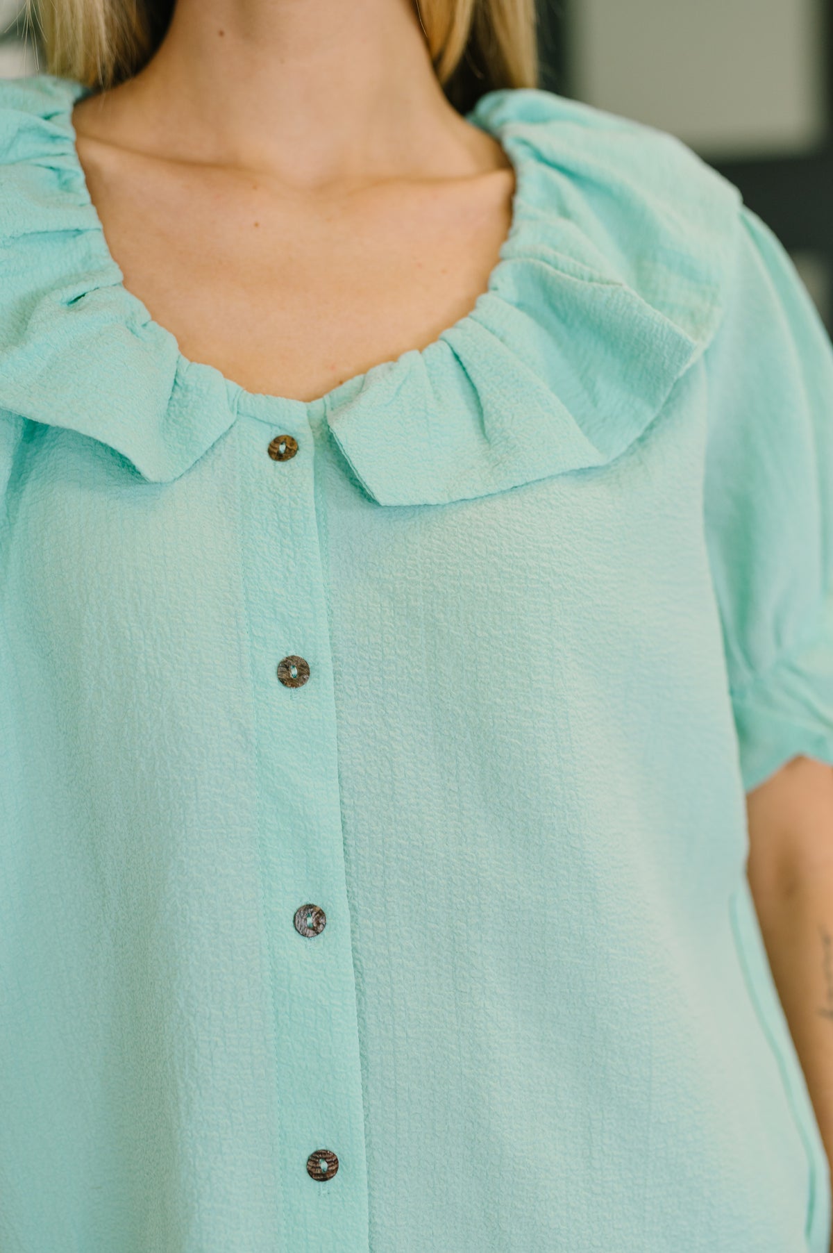 Wherever the Wind Blows Balloon Sleeve Blouse - 1/27/2026