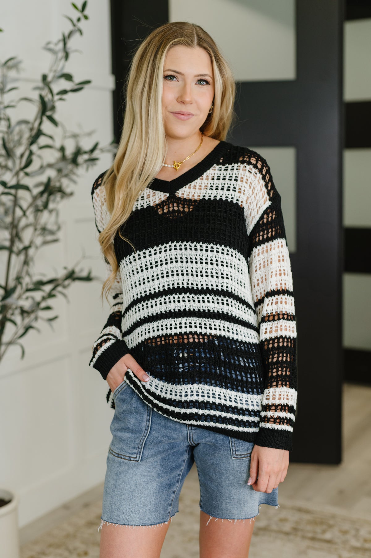 Whimsy Wears Well Net Layering Top - 8/15/2025