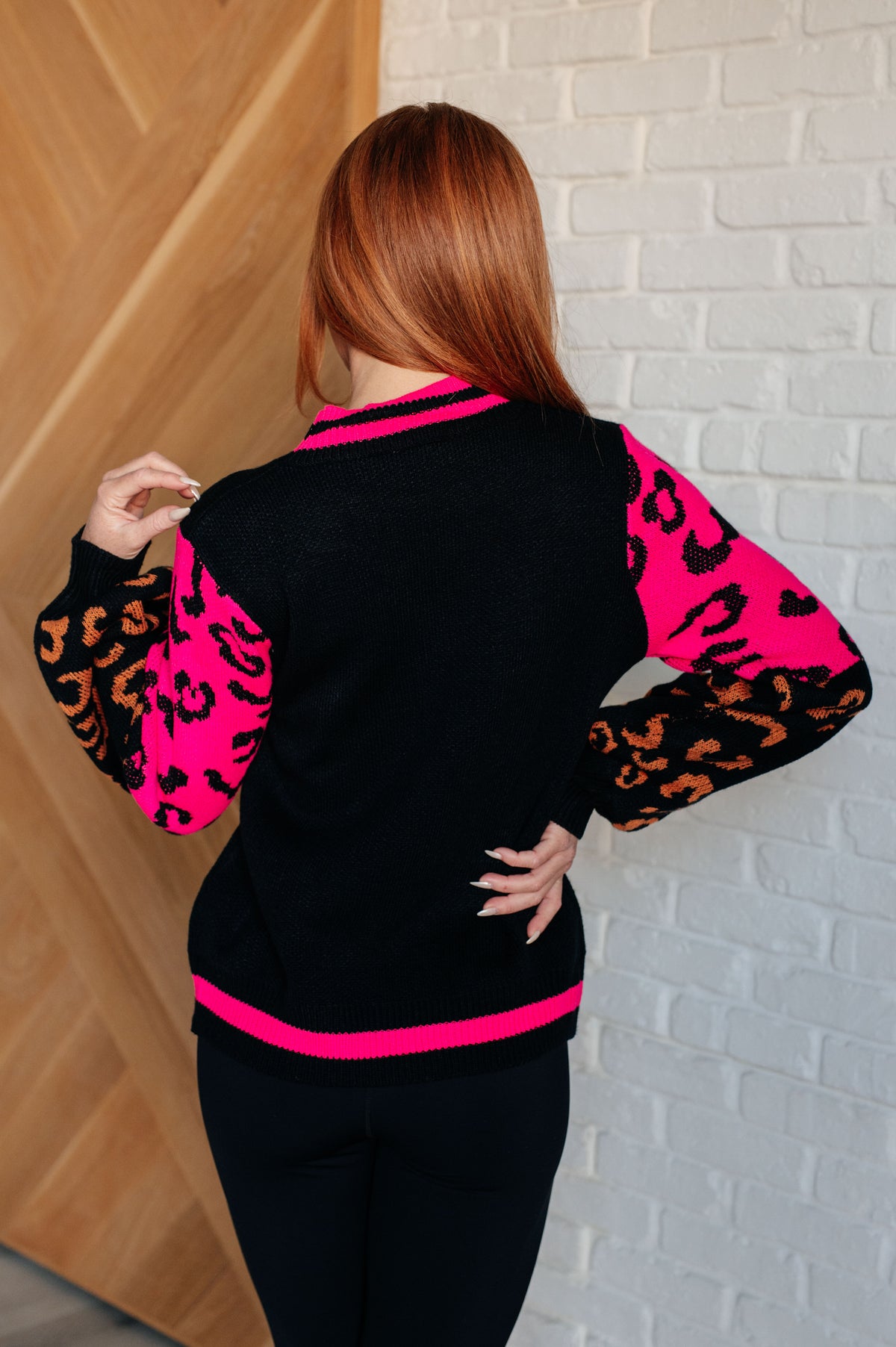 Wild About You Animal Print Sweater - 12/5/2024