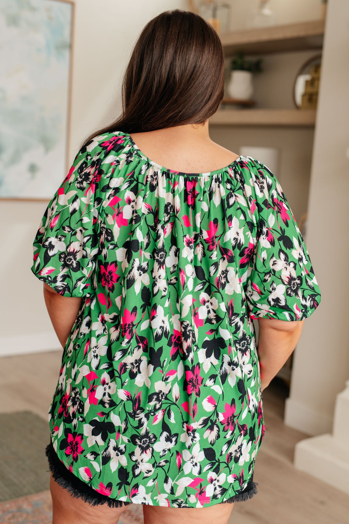 Wild and Bright Floral Top - 4/25/2024