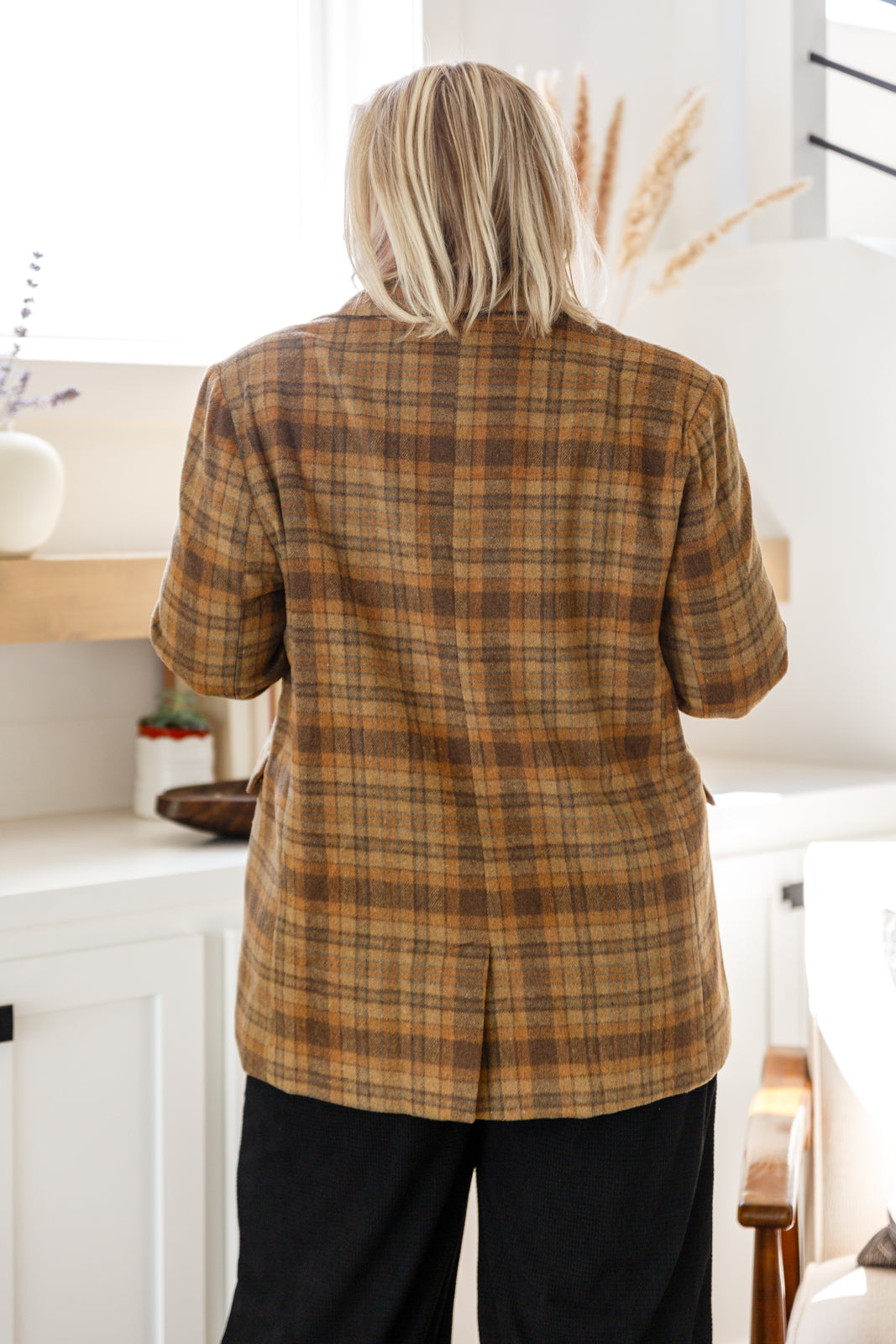 World Class Plaid Blazer - 9/29/2025