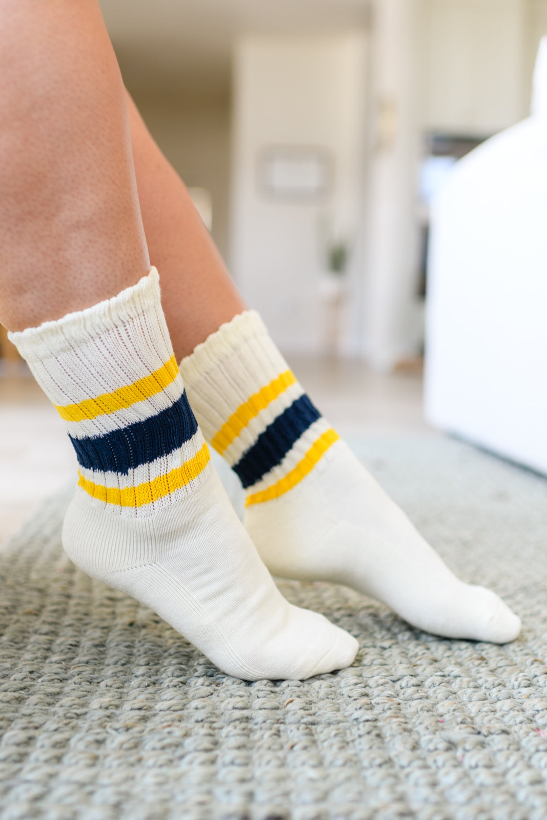 World's Best Dad Socks in Navy and Yellow - 7/24/2023