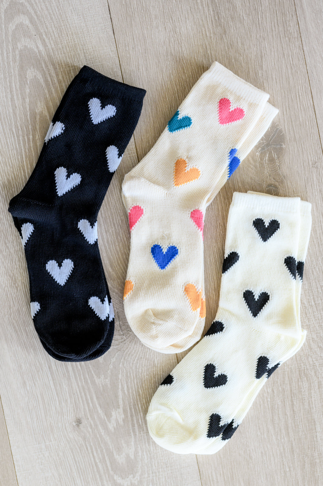 Woven Hearts Everyday Socks 3 Pack - 1/14/2025