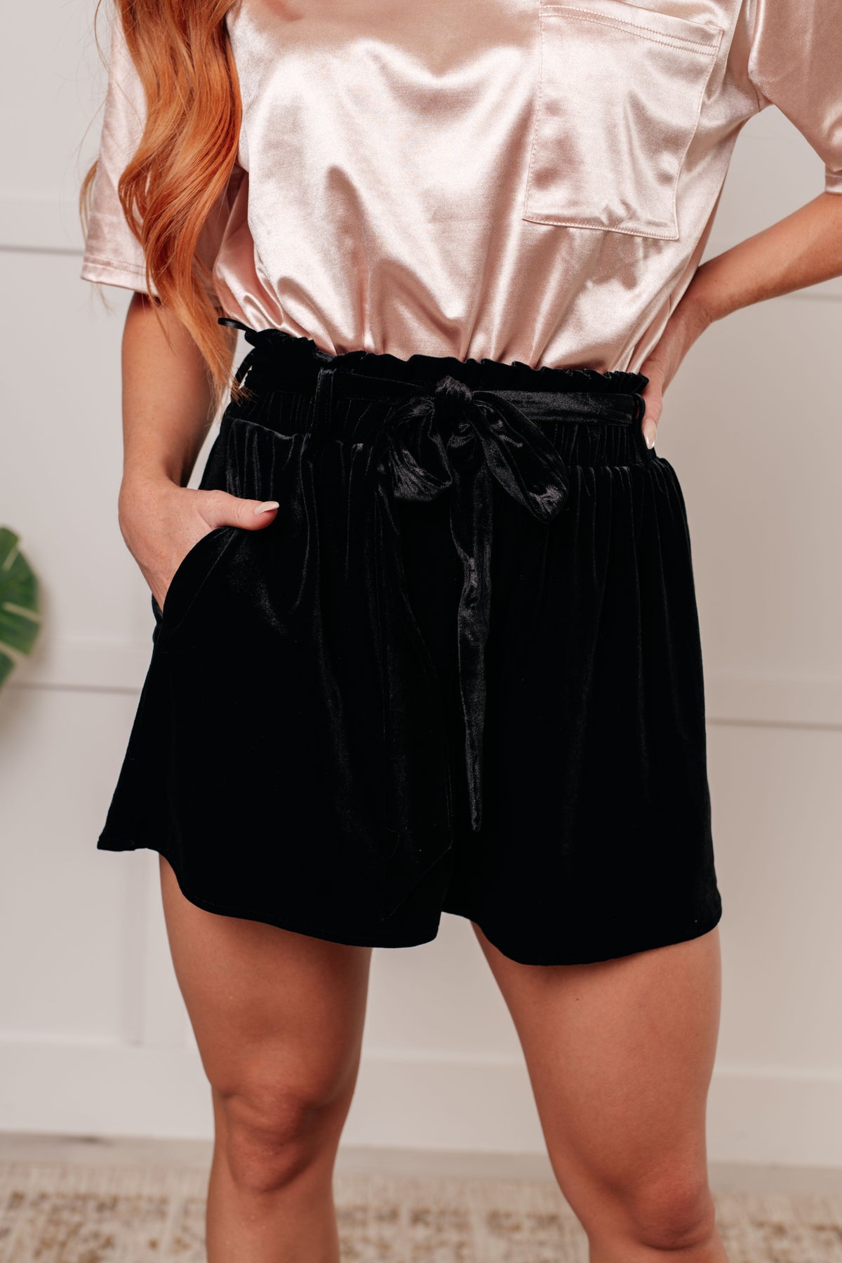 Wrapped in Velvet Shorts - 11/7/2024