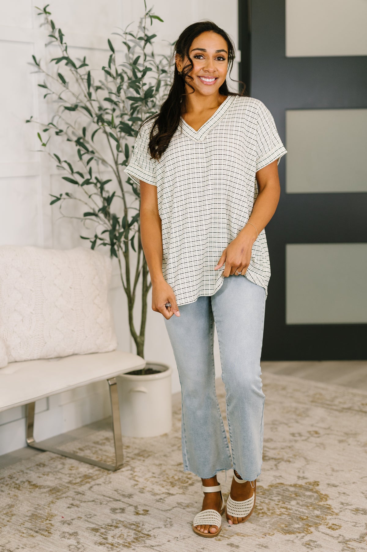 You Just Get It V-Neck Top - 2/27/2026